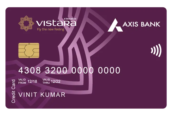 Axis Vistara Platinum Credit Card