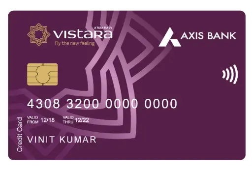 Axis Vistara Platinum Credit Card