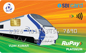 IRCTC SBI Platinum Credit Card